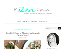 Tablet Screenshot of myzenkitchen.com